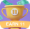 Earn 11 logo
